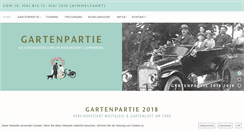Desktop Screenshot of gartenpartie.de